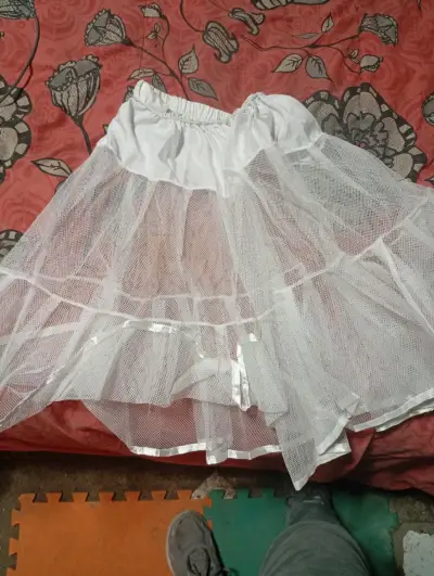 Vestido floral vintage con encaje - miniatura 2