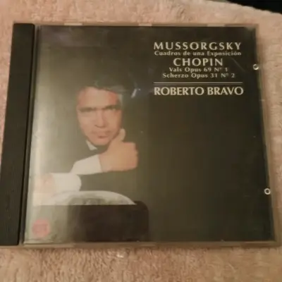 CD Mussorgsky y Chopin por Roberto Bravo - miniatura 1
