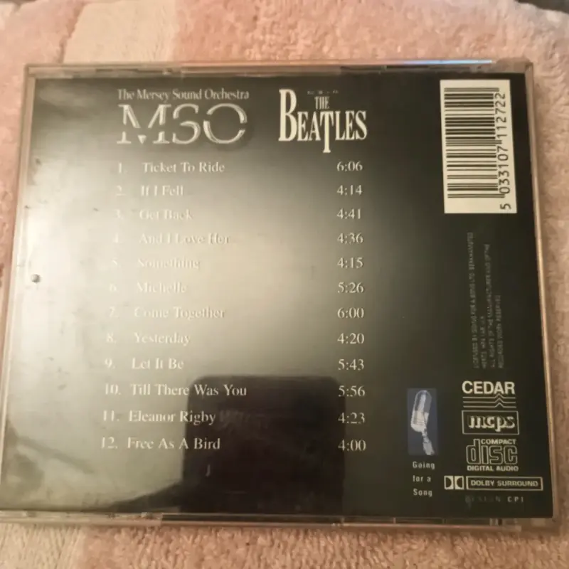 CD The Mersey Sound Orchestra Plays The Beatles - 2
