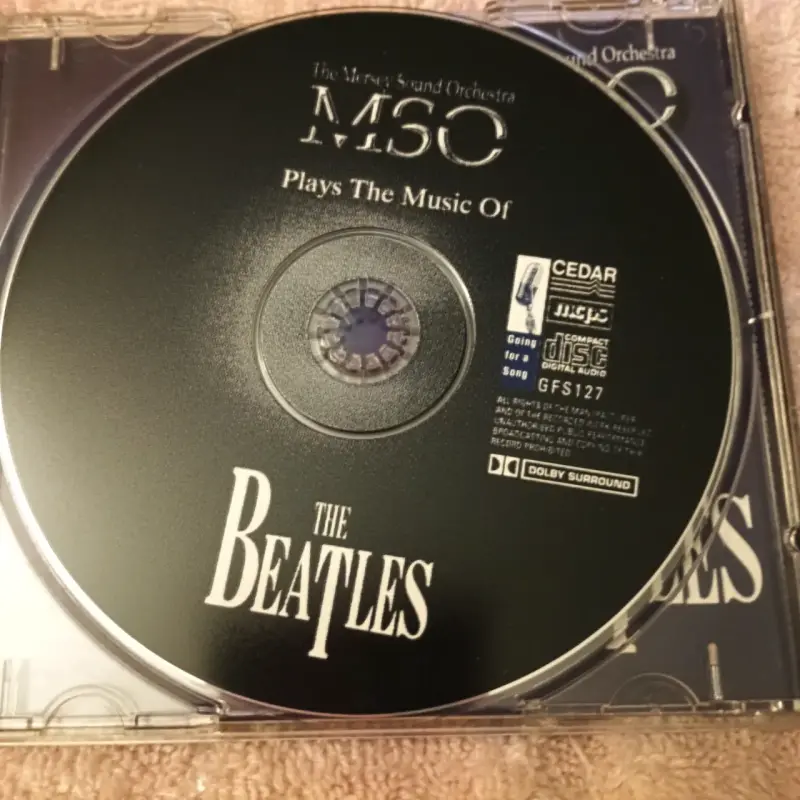 CD The Mersey Sound Orchestra Plays The Beatles - 3