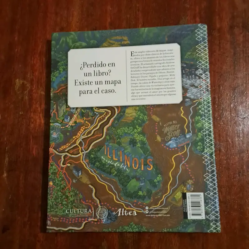 Libro Trazado: Un Atlas Literario de A. DeGraff - 2