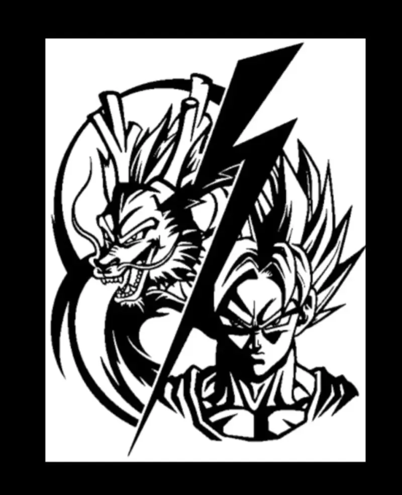 Cuadro decorativo Dragon Ball