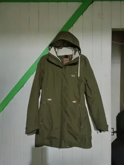 Parka verde con capucha Upp - miniatura 1