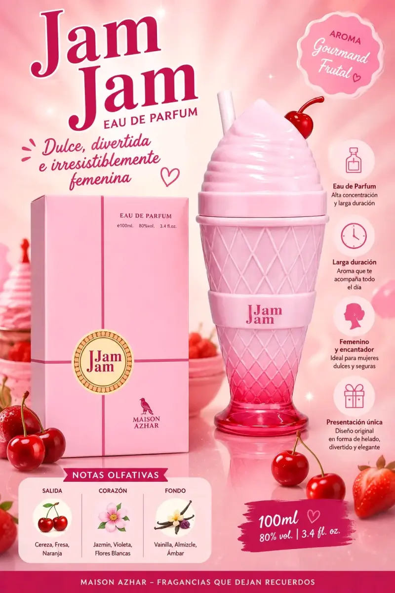 Perfume Jam Jam Eau de Parfum 100ml