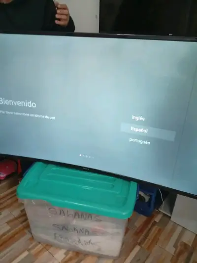 Televisor LED Curvo Master-G 55 pulgadas CON DETAL - miniatura 1