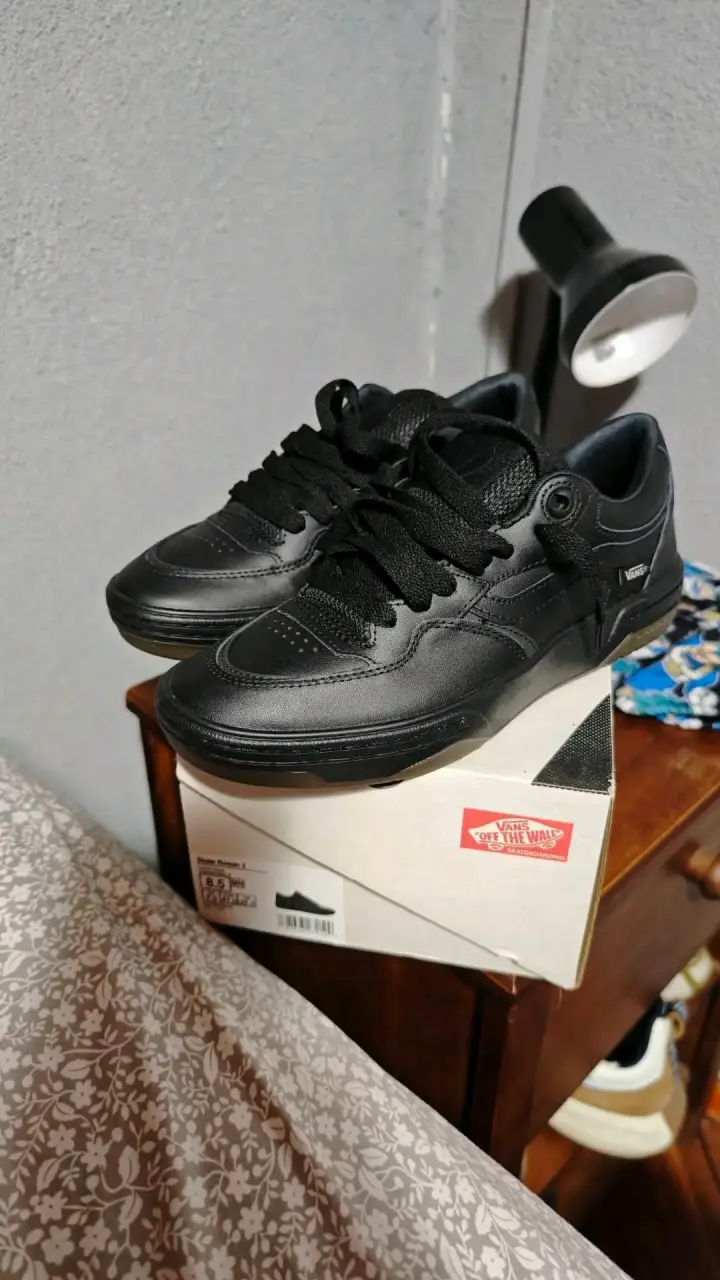 Zapatillas Vans Skate Rowan 2 Negras - 5