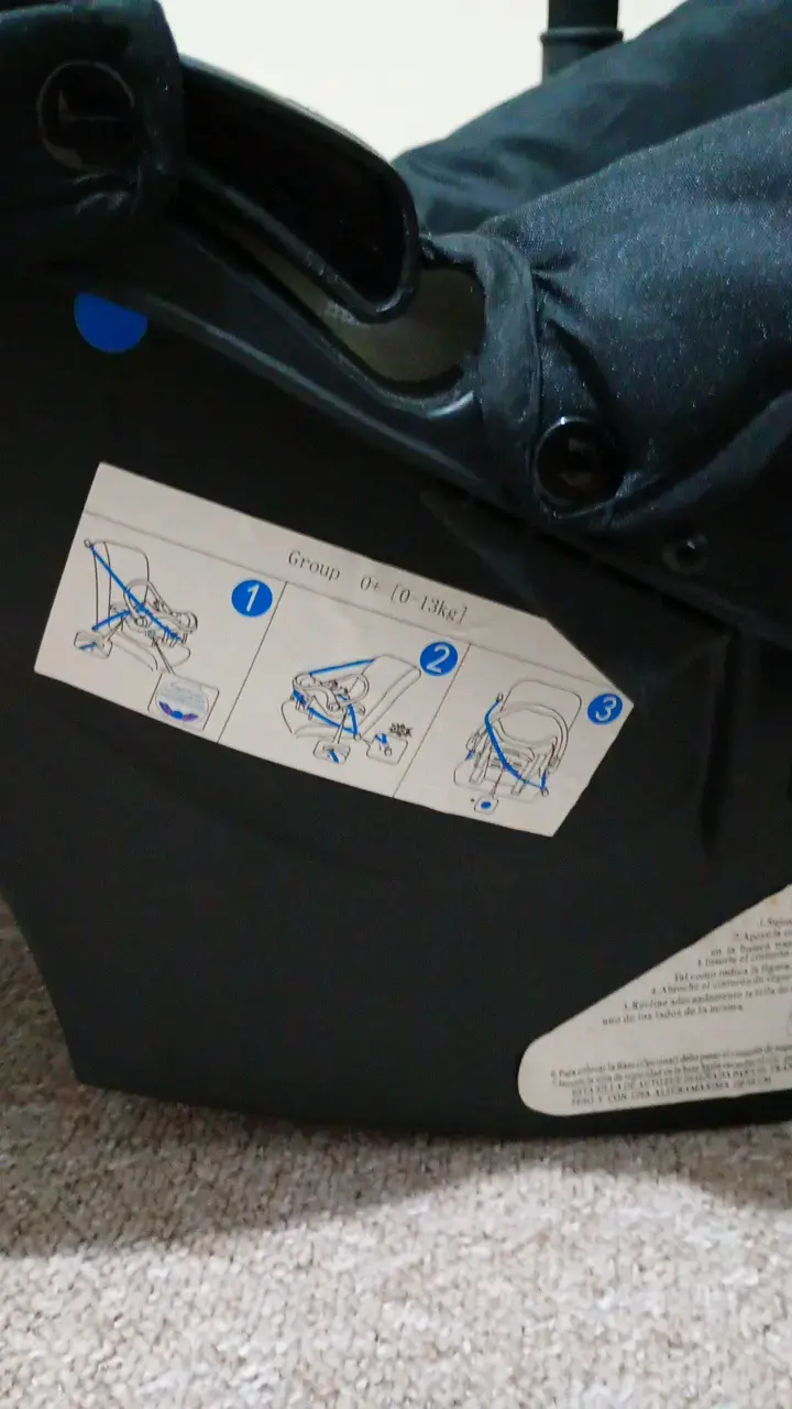 Coche de bebé con silla Bebesit negro y gris - 5