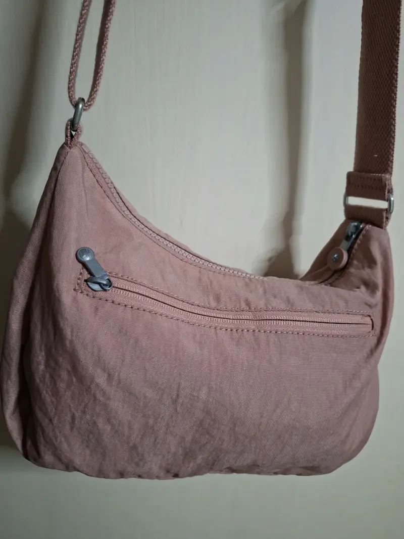 Bolso bandolera rosa Kipling - 2