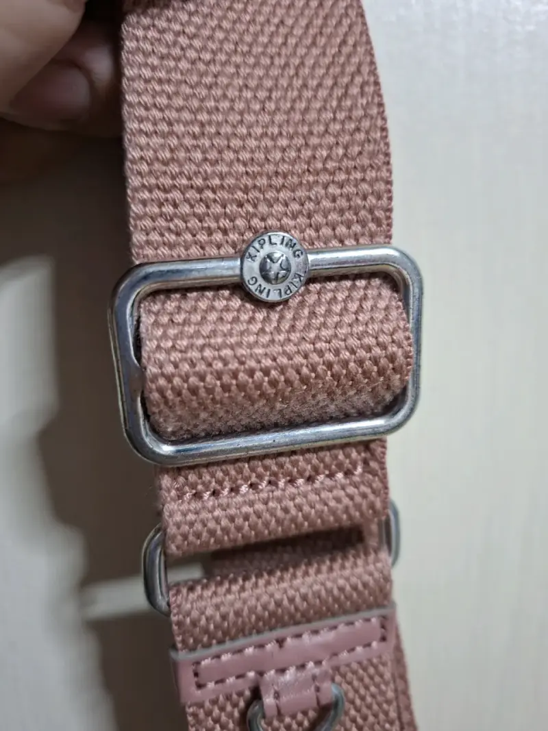 Bolso bandolera rosa Kipling - 3