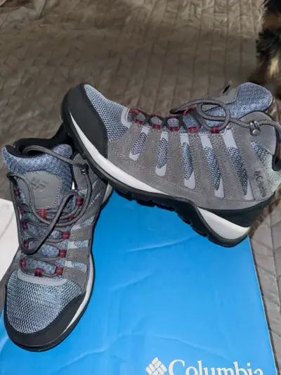 Botas de senderismo Columbia gris para hombre - miniatura 2