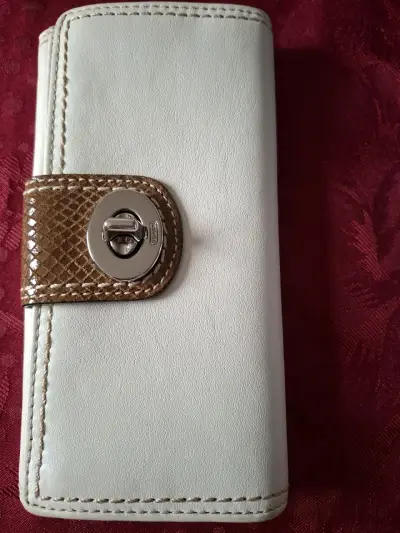 Billetera de cuero Coach - miniatura 1