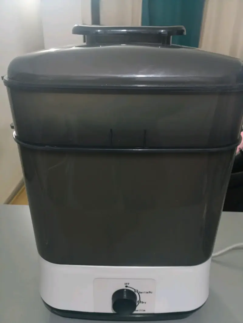 Esterilizador de biberones eléctrico con secado