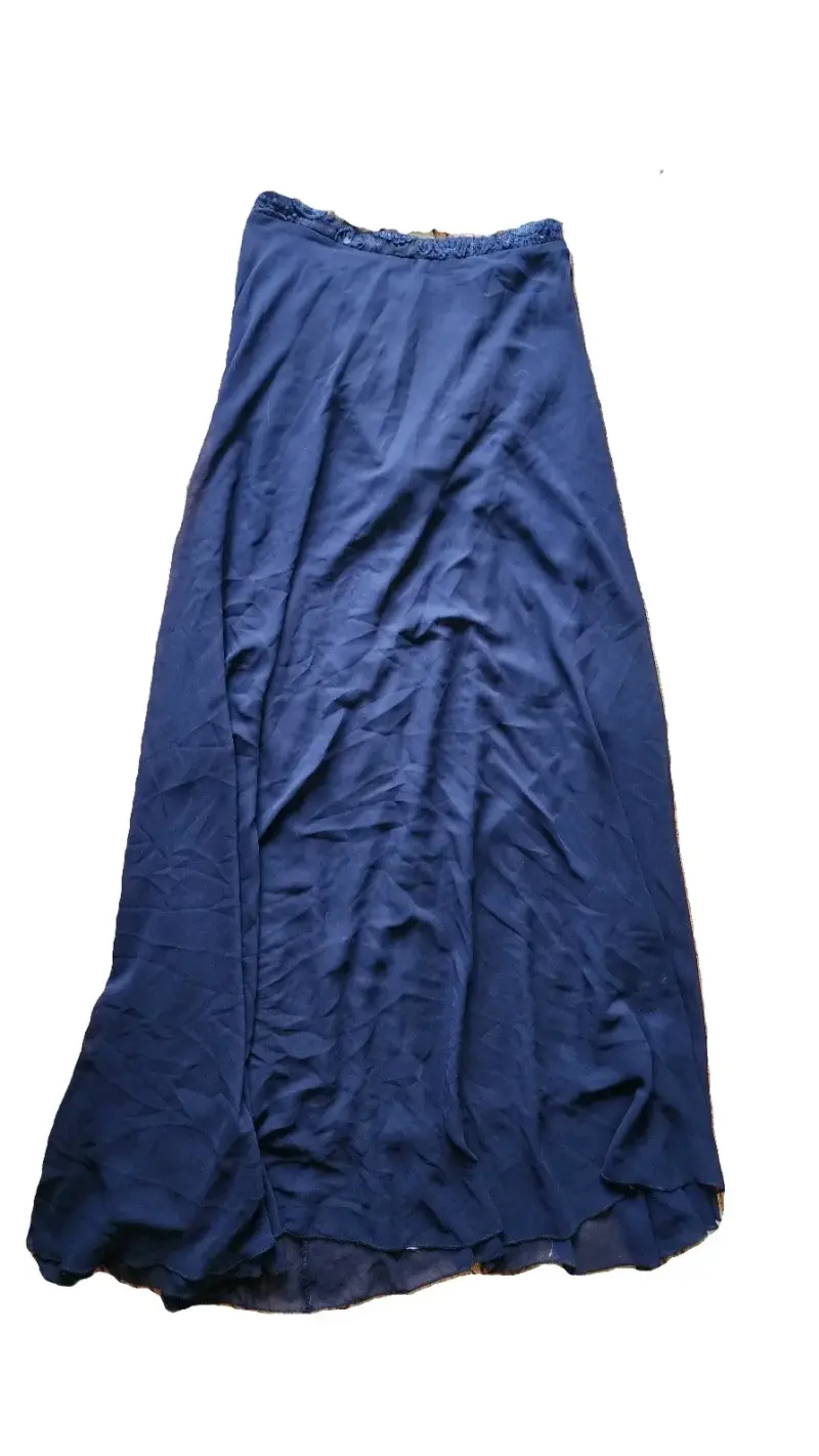 Conjunto de dos piezas azul con encaje - 2