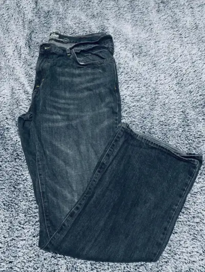 Jeans Grey Wash Wide Leg - miniatura 1