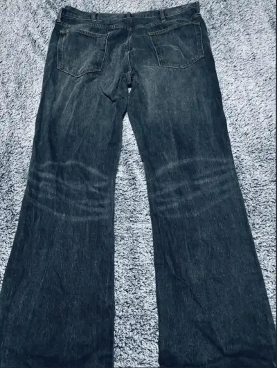 Jeans Grey Wash Wide Leg - miniatura 3