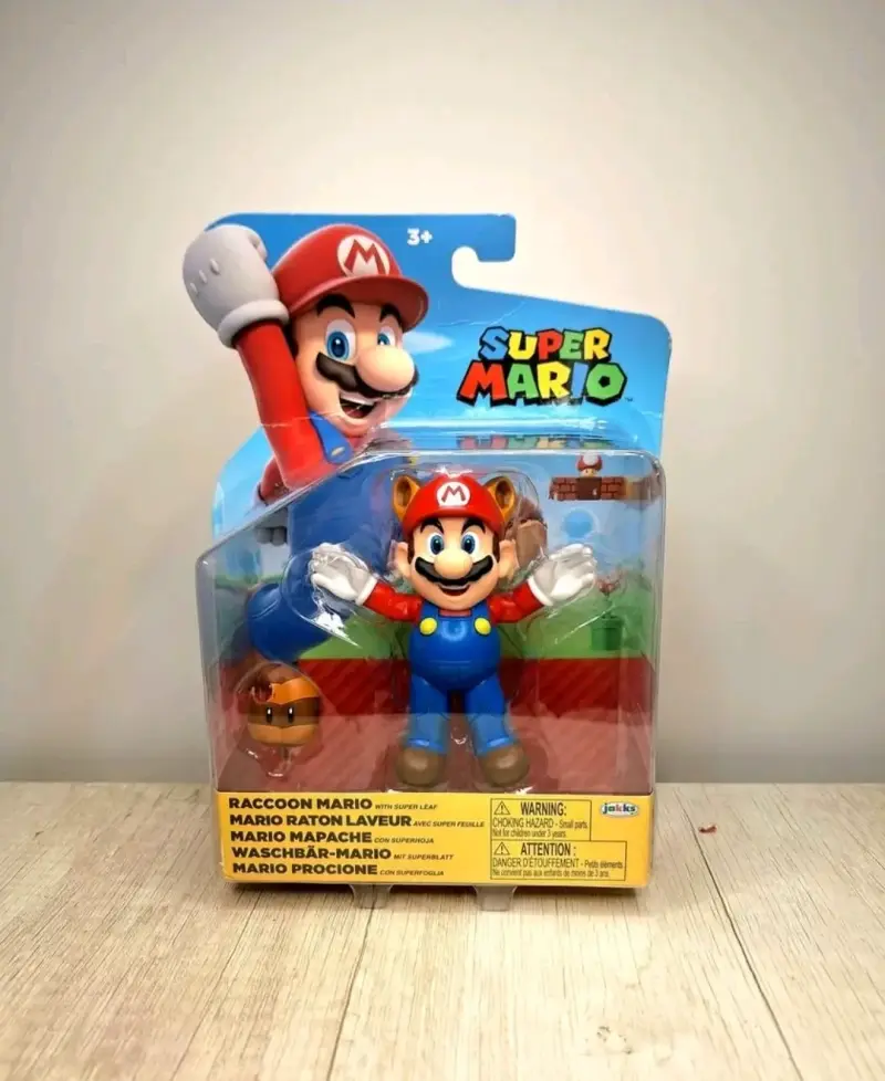 ✨Super Mario Bros - Figura Mario Mapache