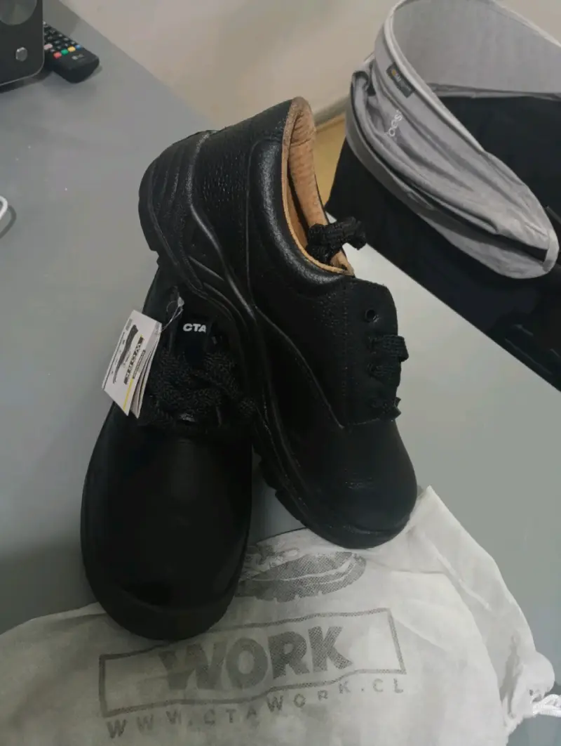 Zapatos de seguridad negros CTA Work