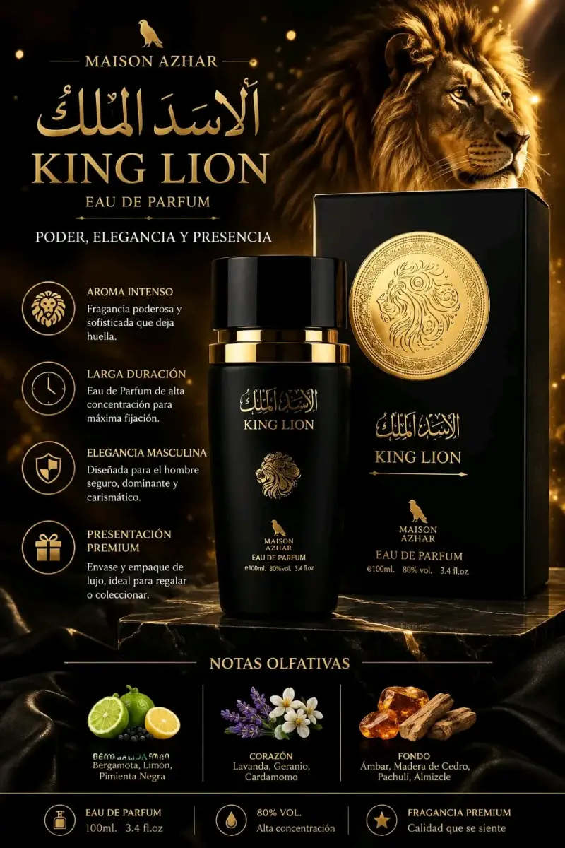 Perfume Maison Azhar King Lion 100ml