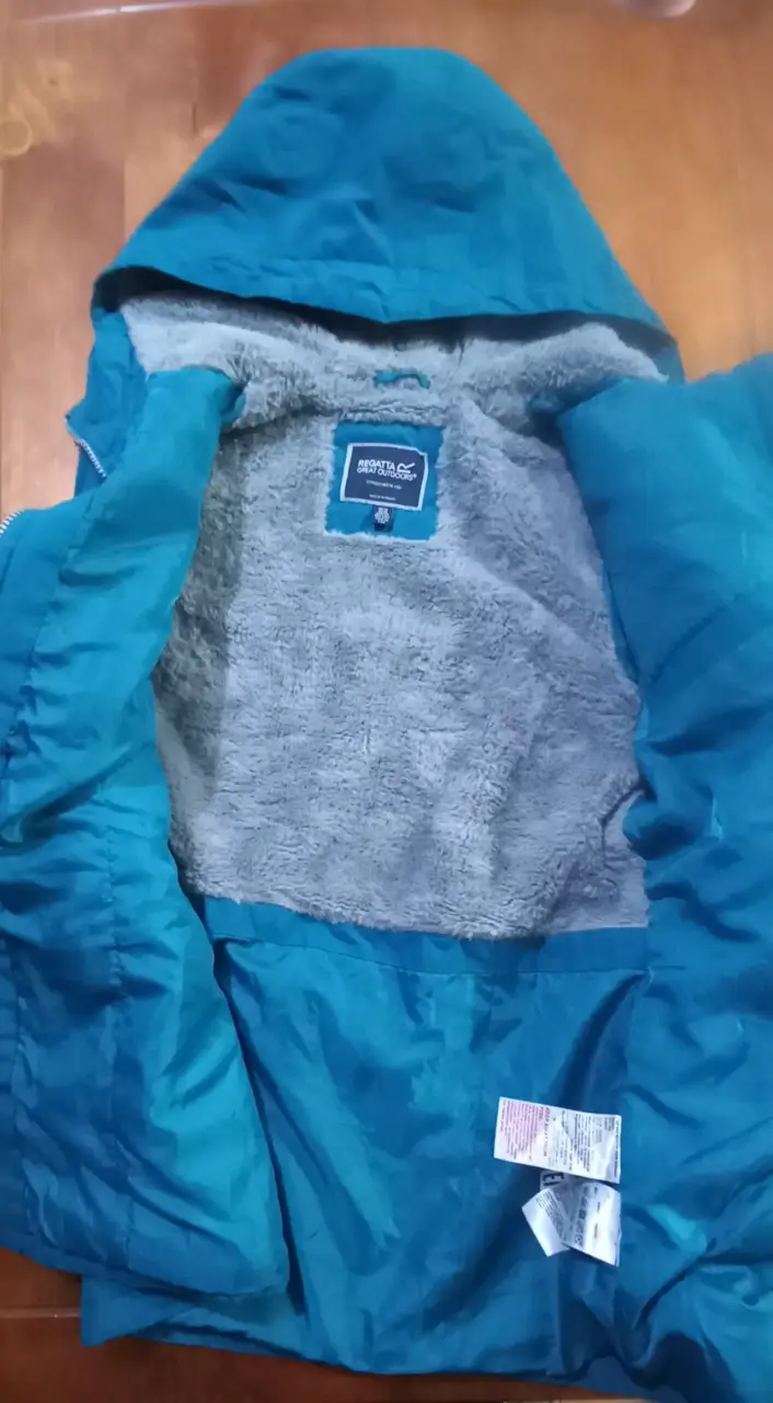 Chaqueta azul con capucha para mujer Regatta - 5