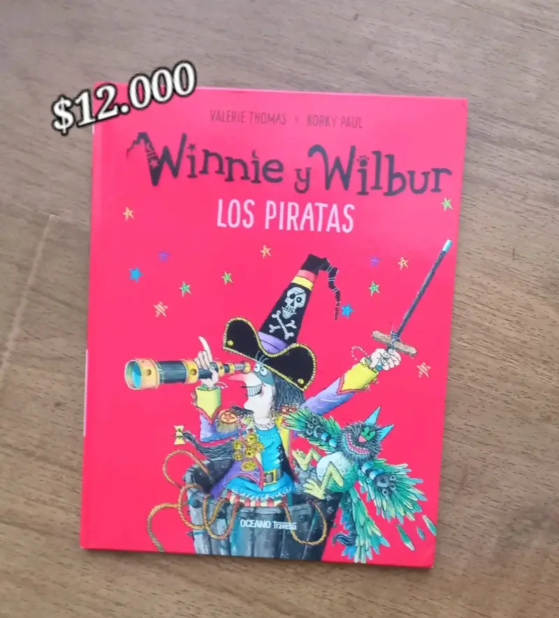Libro infantil Winnie y Wilbur: Los Piratas