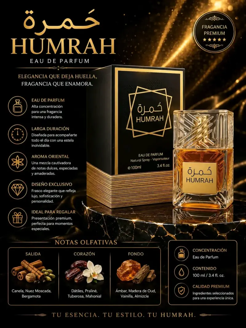 Perfume Humrah Eau de Parfum 100ml