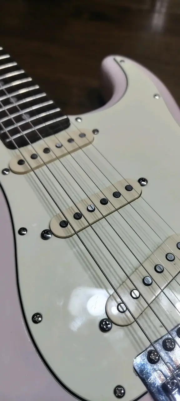 Stratocaster rosada - 2