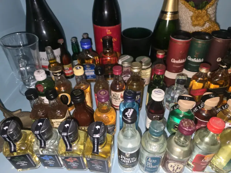 Colección de mini botellas de variadas 130 - 3