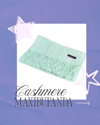 Maxibufanda de Cashmere - miniatura 2