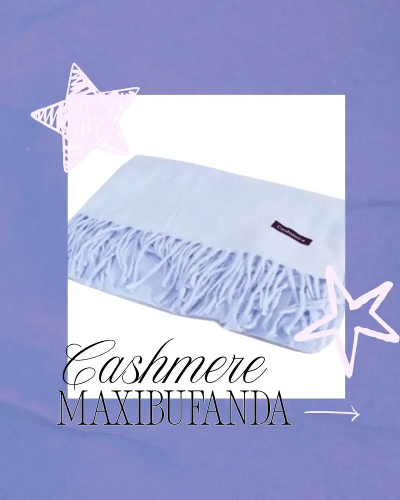 Maxibufanda de Cashmere - 3