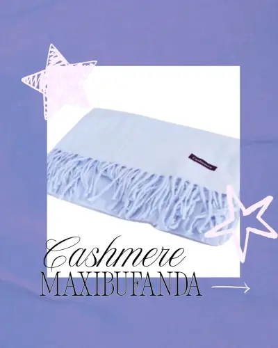 Maxibufanda de Cashmere - miniatura 3