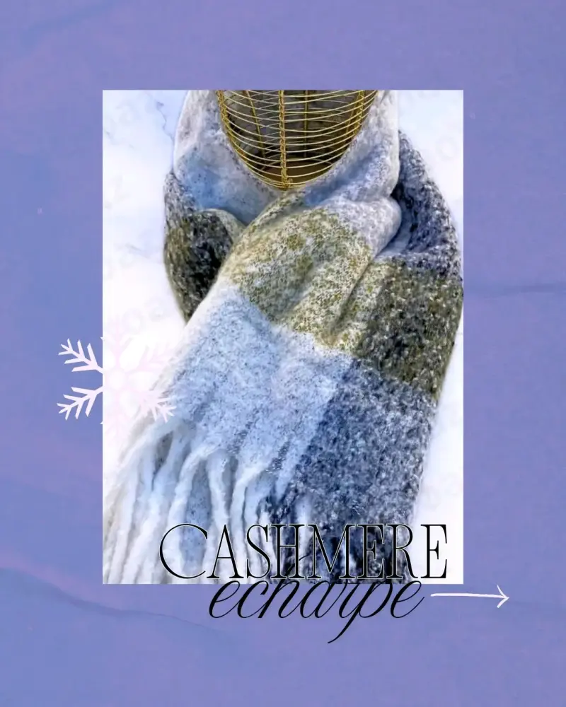 Maxibufanda de Cashmere - 5