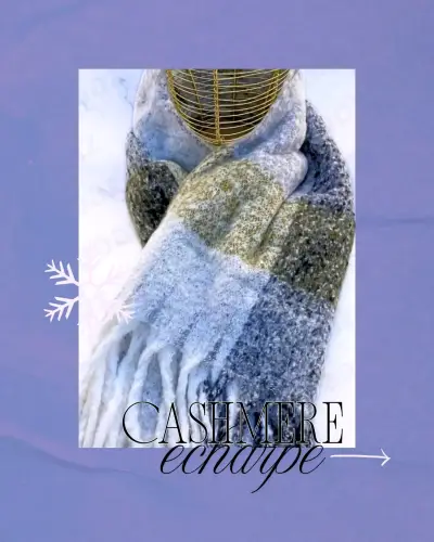Maxibufanda de Cashmere - miniatura 5