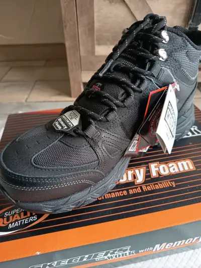 Botas de Seguridad Skechers para Trabajo Negro - miniatura 1