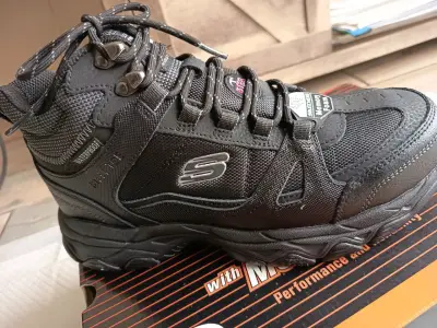 Botas de Seguridad Skechers para Trabajo Negro - miniatura 2