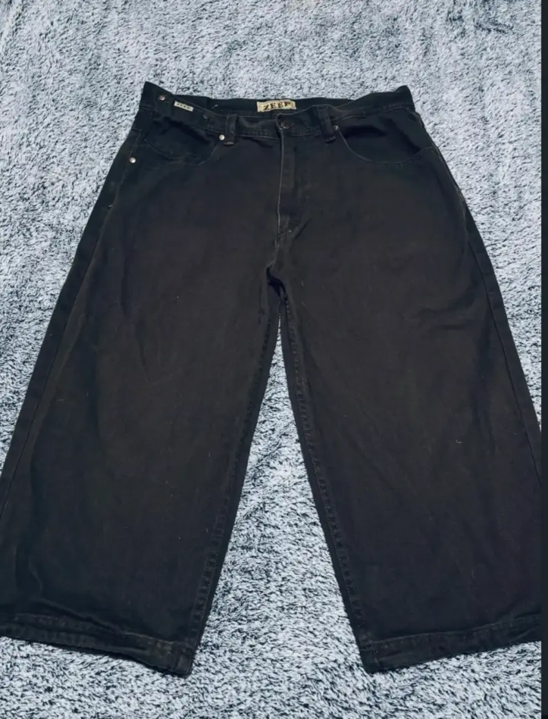 Jeans Wide Leg Café Oscuro - 2