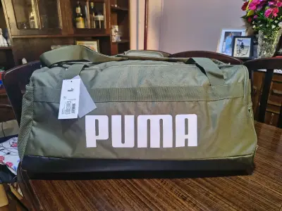 Bolso deportivo Puma verde oliva - miniatura 1
