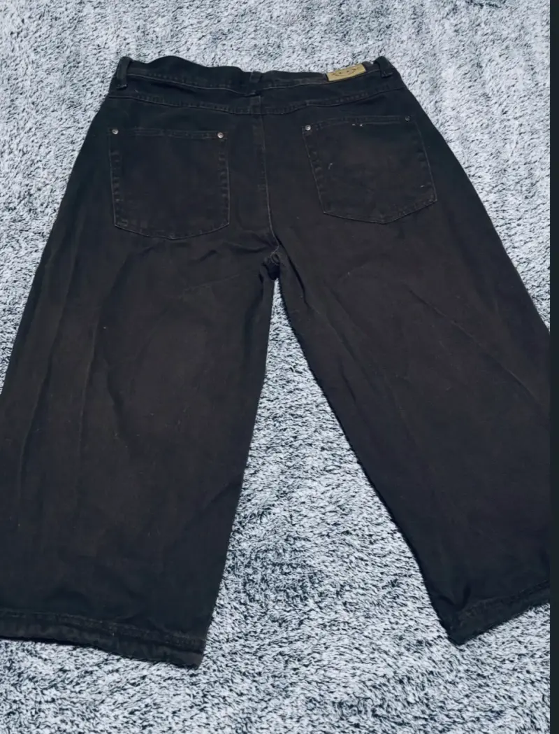 Jeans Wide Leg Café Oscuro - 3