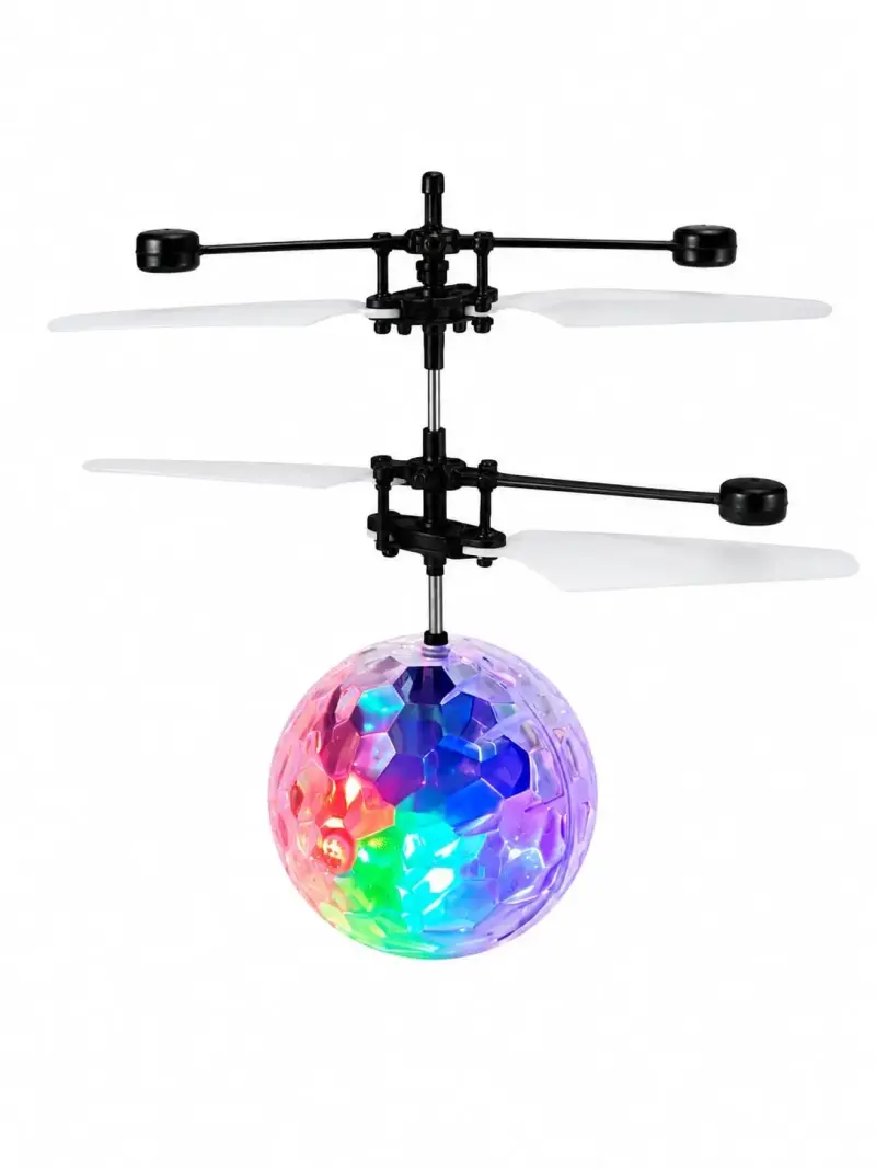 Pelota voladora con luces LED multicolor - 2