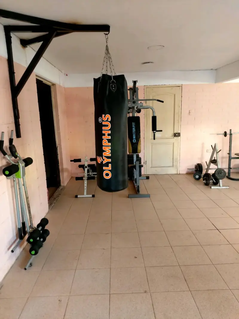 Saco de Boxeo Olymphus con Soporte