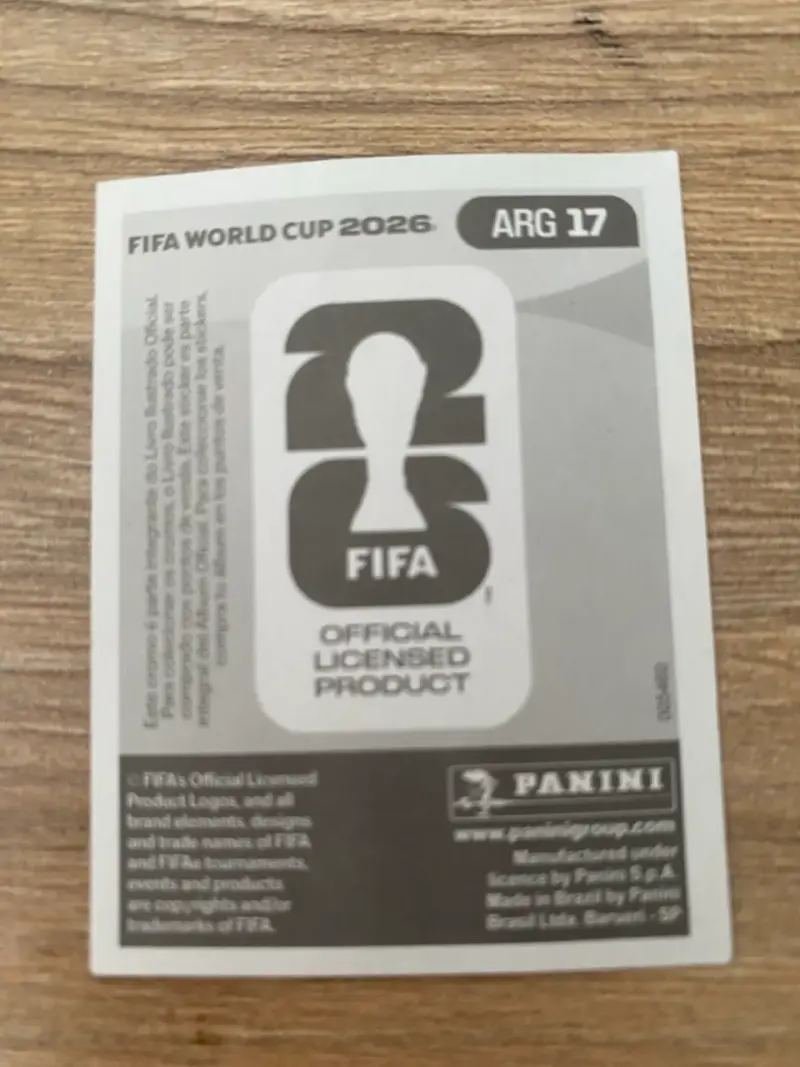 Lámina Panini FIFA 2026 Lionel Messi - 2