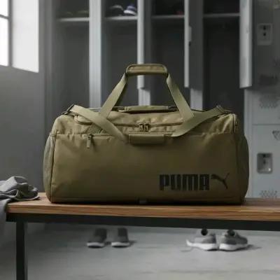 Bolso deportivo Puma verde musgo - miniatura 2