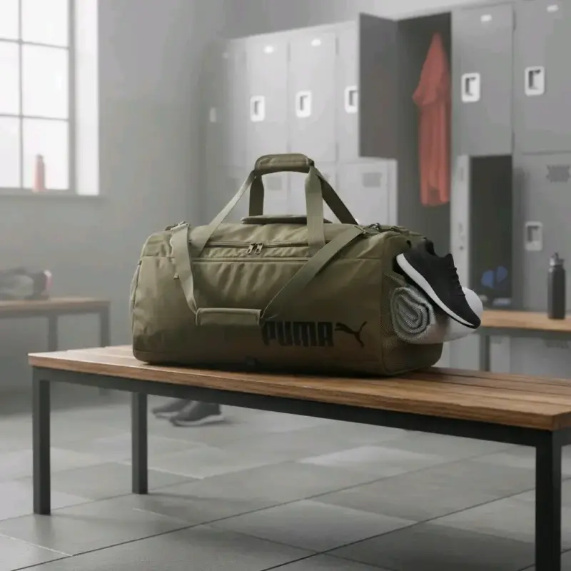 Bolso deportivo Puma verde musgo - 3