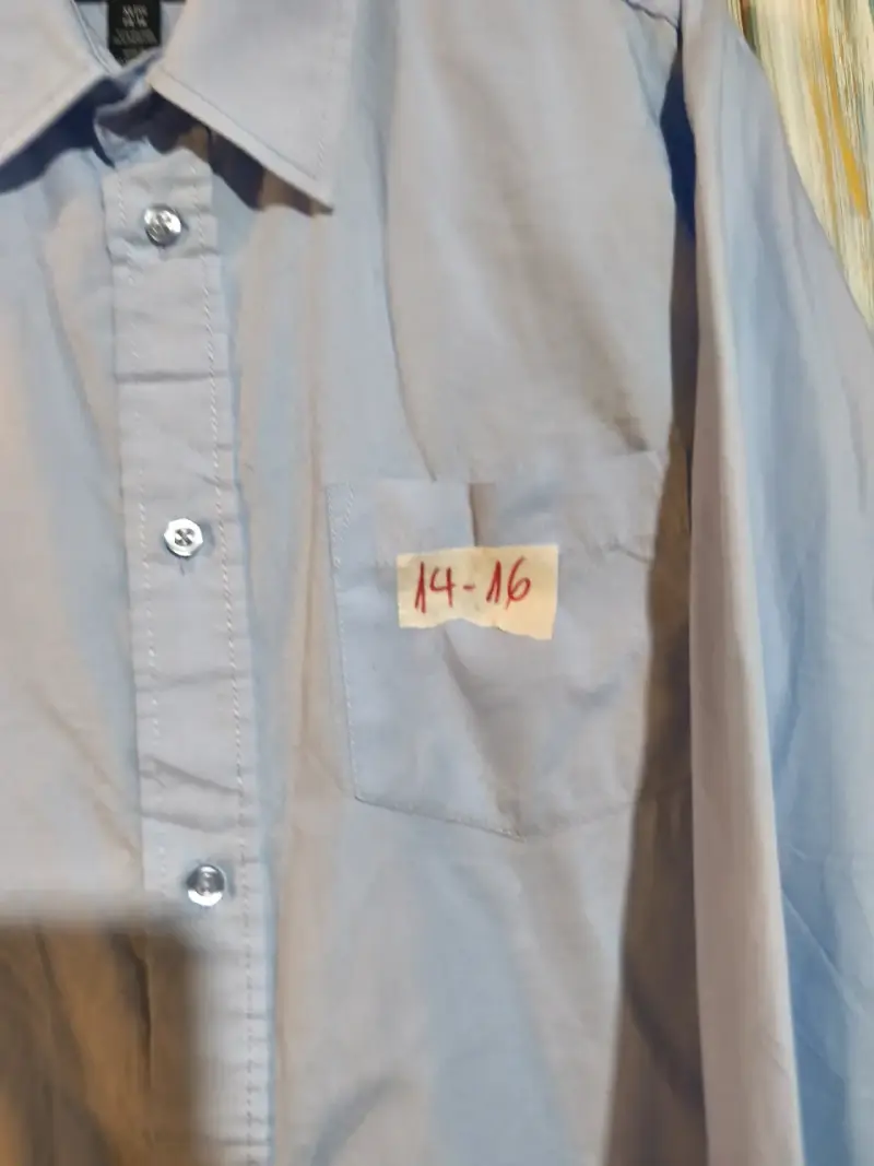 Camisa azul de niño George talla XL - 3
