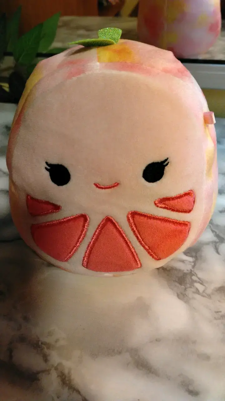 Peluche Squishmallows Fruta Durazno - 1