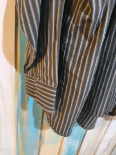 Camisa de rayas Geoffrey Beene XXL - miniatura 3
