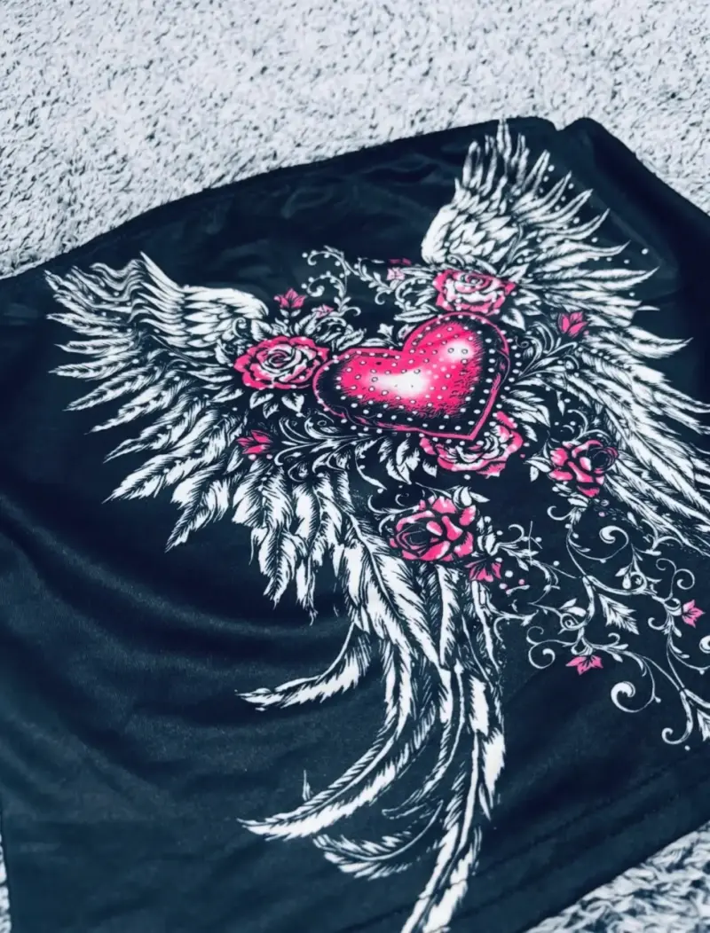 Top Y2K Heart Wings - 4