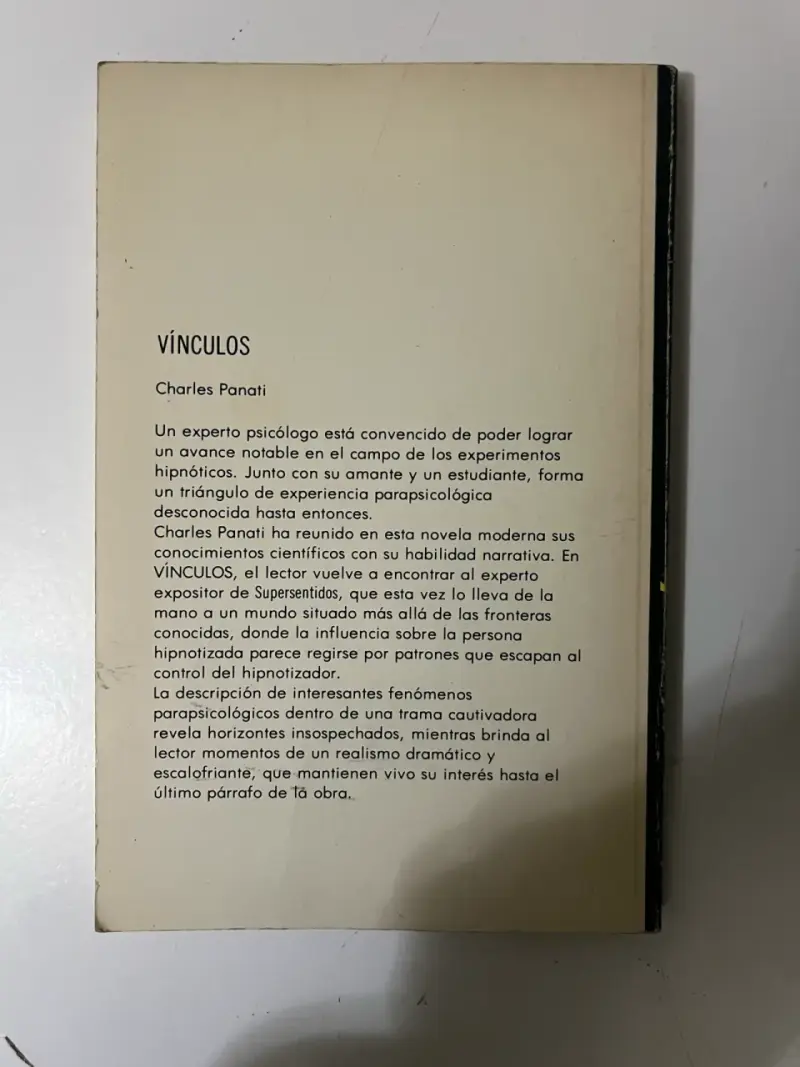 Libro 'Vínculos' de Charles Panati - 3