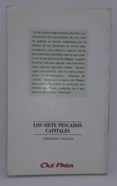 Libro 'Los Siete Pescados Capitales' de Fernando Villegas - miniatura 3