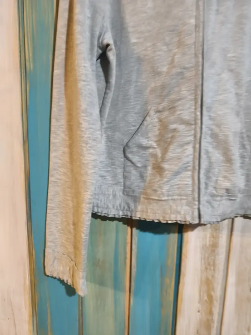Polerón gris con capucha para mujer TART - 2