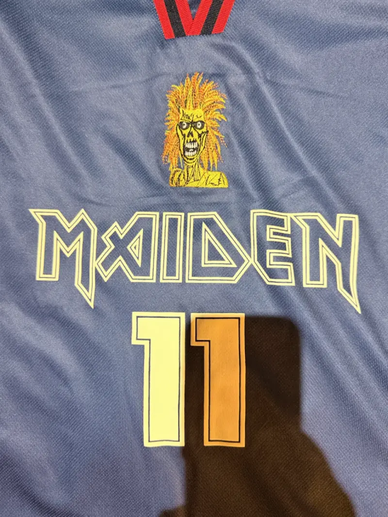 Camiseta Iron Maiden Azul Talla 2XL - 4